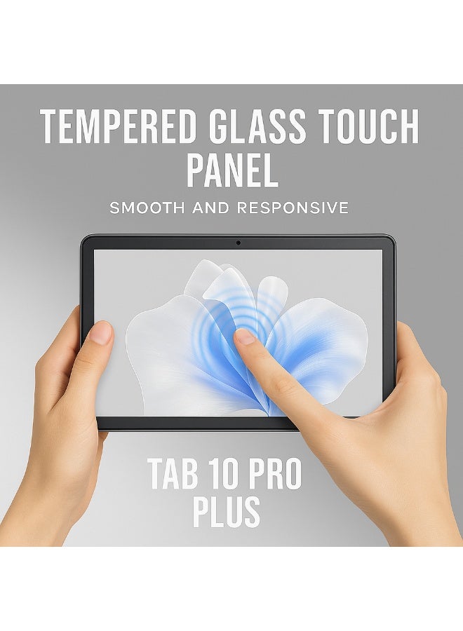 Oteeto TAB 10 Pro Plus – 10.1-Inch HD Display | 8GB RAM + 512GB ROM | Android 15 | Quad-Core | 13MP + 8MP Camera | 8000mAh Battery | WiFi + SIM | Free Keyboard, Cover & Pen - Grey - Image 5