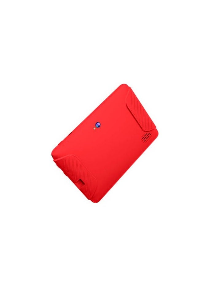 أوتيتو Tab 4 Tablet, 7-Inch 1024x600 IPS LCD Display, Octa Core 1.6GHz Processor, 4GB RAM, 128GB ROM, 2.0MP Front + 5.0MP Rear Camera, Android 13, 3000mAh Battery - Red - Image 4