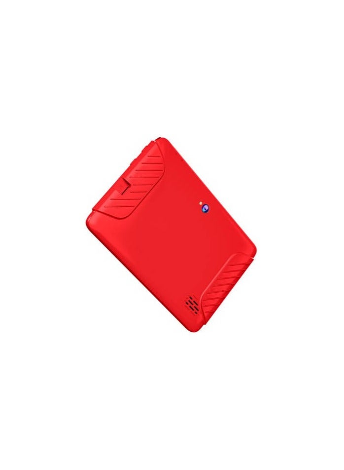 أوتيتو Tab 4 Tablet, 7-Inch 1024x600 IPS LCD Display, Octa Core 1.6GHz Processor, 4GB RAM, 128GB ROM, 2.0MP Front + 5.0MP Rear Camera, Android 13, 3000mAh Battery - Red - Image 3