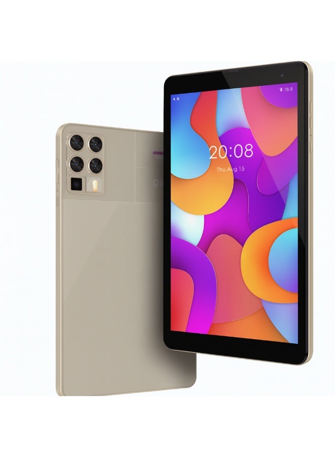 Oteeto K7 7-Inch Android 13 Tablet, 8GB RAM, 256GB ROM, Octa-Core Processor, 8MP + 5MP Dual Camera, 3500mAh Battery, WiFi, Sleek Design – Gold - Image 1