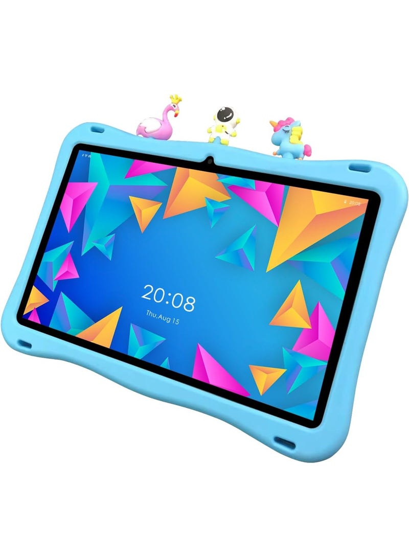 Oteeto TAB10 Kids Tablet – 10-Inch HD, 6GB+128GB, Dual Camera, WiFi, 6000mAh Battery - Blue - Image 3