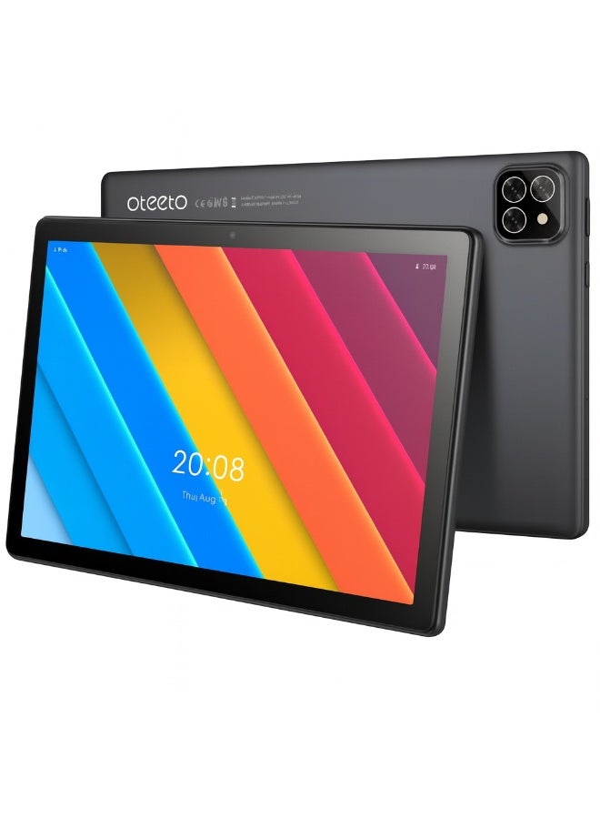 أوتيتو TAB 10 PRO 10.1 Inch Android 13 Tablet| 8GB RAM, 512GB ROM | 13MP + 8MP Camera | 8000mAh Battery | 5G Wi-Fi + Dual SIM | Keyboard, Mouse, Case, Stylus Included - Grey - Image 2