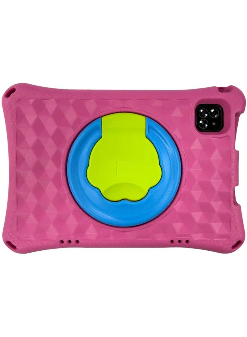 Oteeto K10 Kid's 5G WI-FI Android Tablet 8-Inch Display, 8GB RAM, 256GB Storage, 6000mAh Battery,8MP Front+13 MP Rear Camera , Children Watch - (Gray+Pink) - Image 2