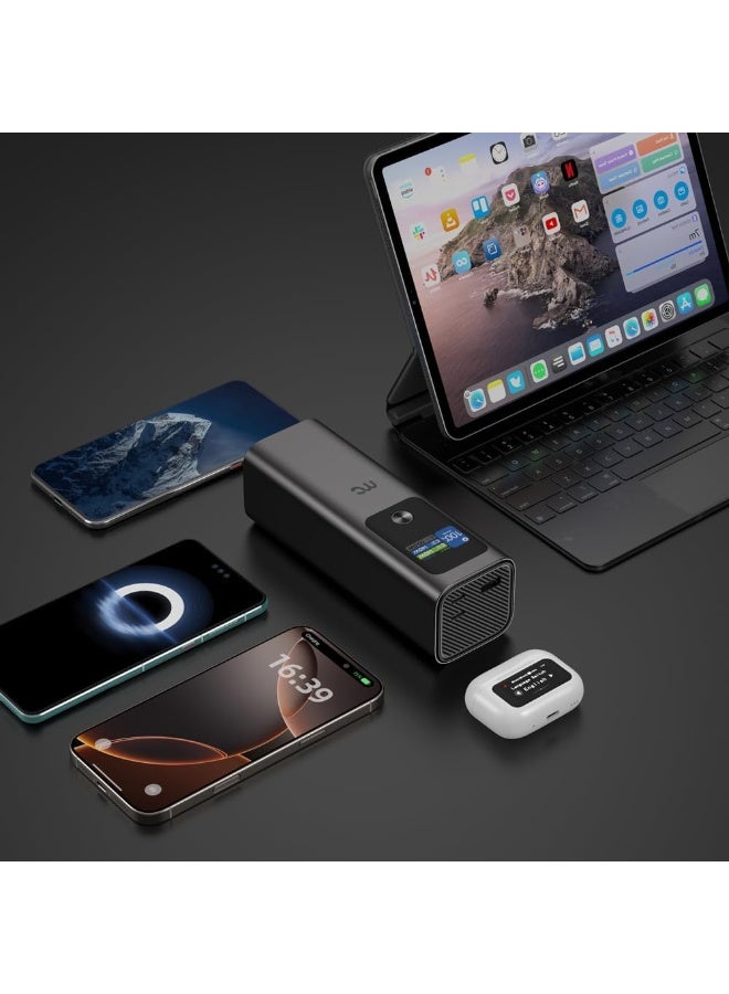 MYCANDY PB-D300 Powerbank – 27,000 mAh | 140W Laptop Charger | Fast Charging | Portable | Multi-Device Support Black - Image 5