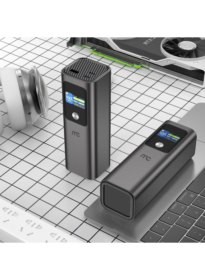 MYCANDY PB-D300 Powerbank – 27,000 mAh | 140W Laptop Charger | Fast Charging | Portable | Multi-Device Support Black - Image 3