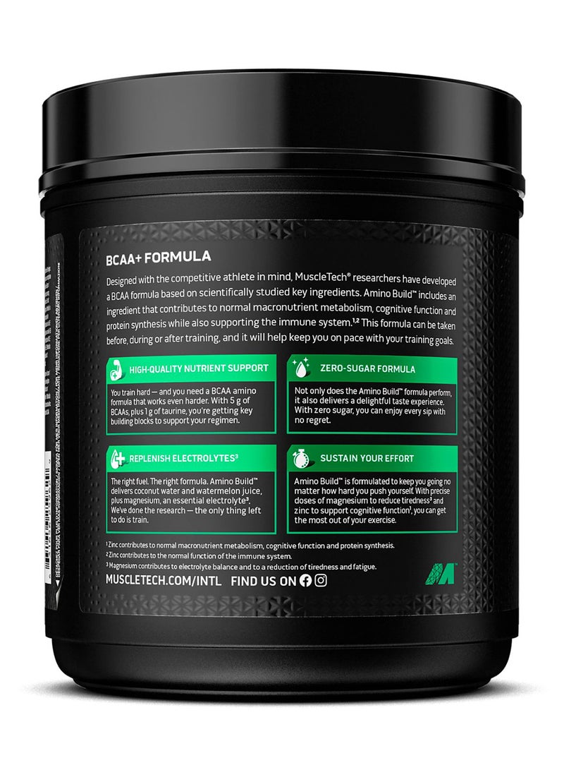 MuscleTech Amino Build - Performance-Enhancing BCAAs Formula | Shown To Boost Strength By 40% | 7G BCAAs | 4G Leucine | 2.5G Betaine | 1G Taurine | 40 Servings,  Tropical Twist Natural Flavors, Dietary Supplement, Net WT. 21.64 OZ. (614G) - Image 3