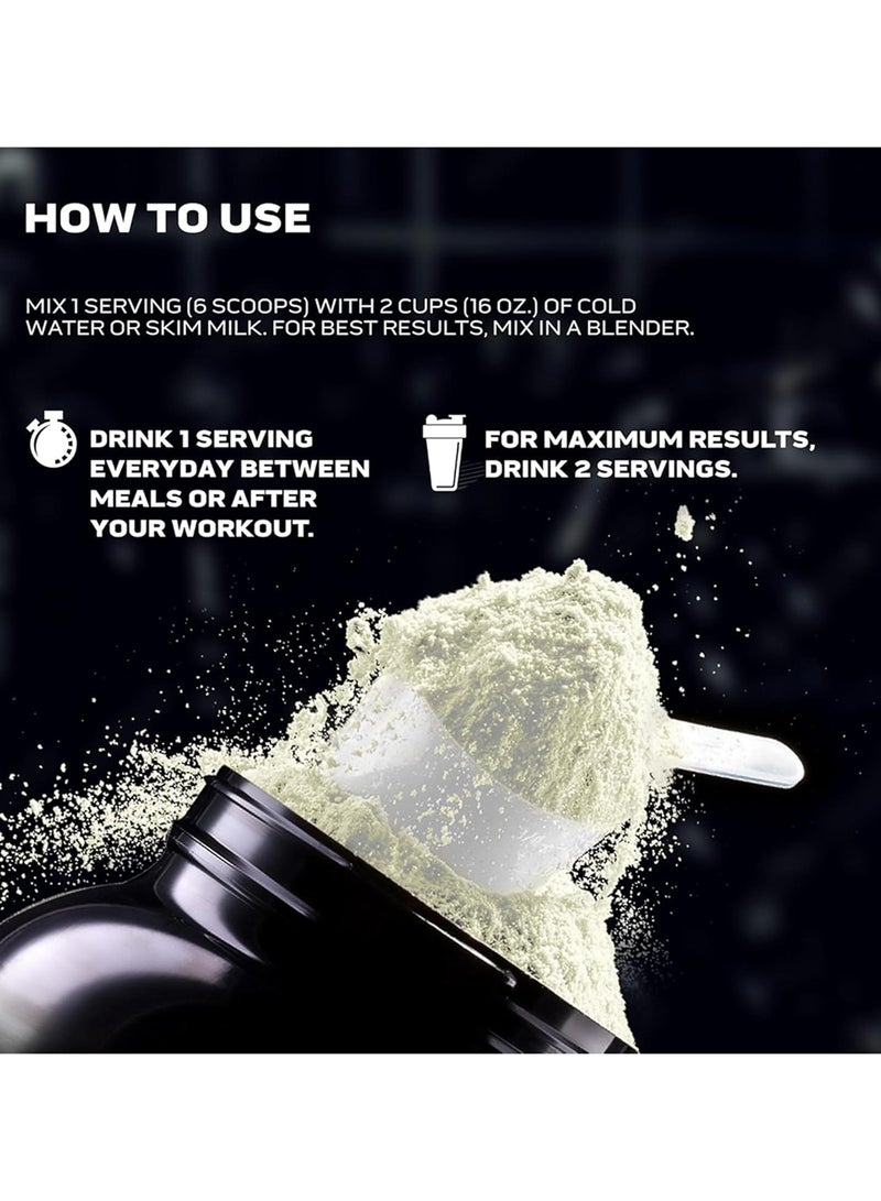 MuscleTech 100% Mass Gainer High-Protein Mass Gainer - 60g Protein - 1,500 Calories - 5g Creatine - 304g Carbs - Vanilla Milkshake Flavor - Dietary Supplement - Net Wt 5.15 lbs (2.33kg) - Image 5