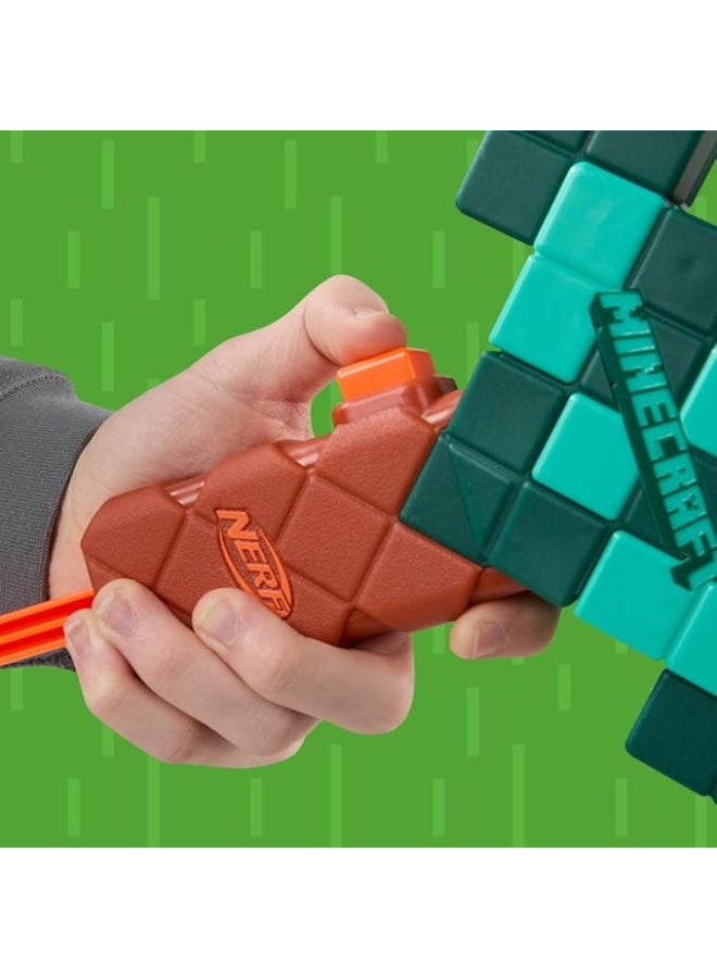 Nerf Minecraft Sword Dart Blaster, Pull Back Priming, Foam Edge, 8 Nerf N1 Darts, Ages 8+ - Image 4