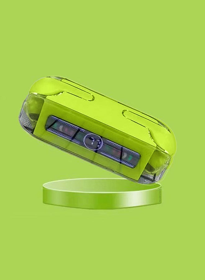 مارجون Stereo Wireless Headset for Galaxy Z Fold 7 with Auto Pairing and LED Display Green - Image 5