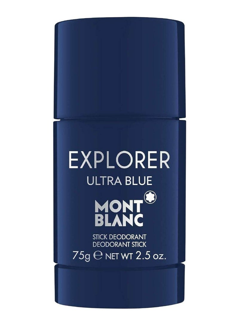 MONTBLANC Explorer Ultra Blue Deodorant 75grams - Image 1