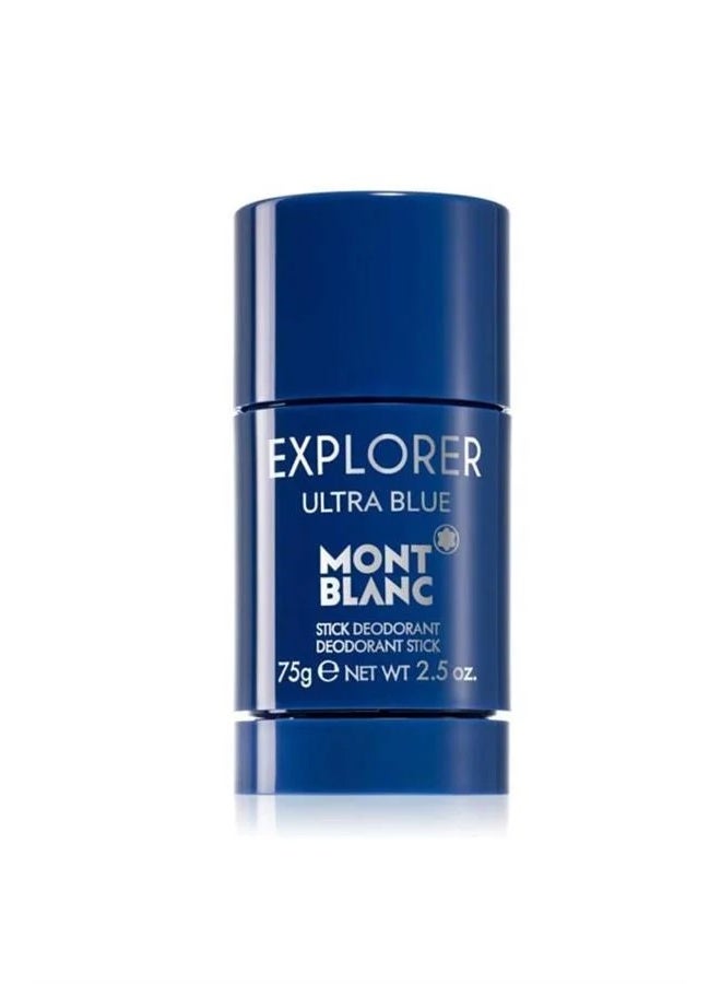 MONTBLANC Explorer Ultra Blue Deodorant 75grams - Image 2