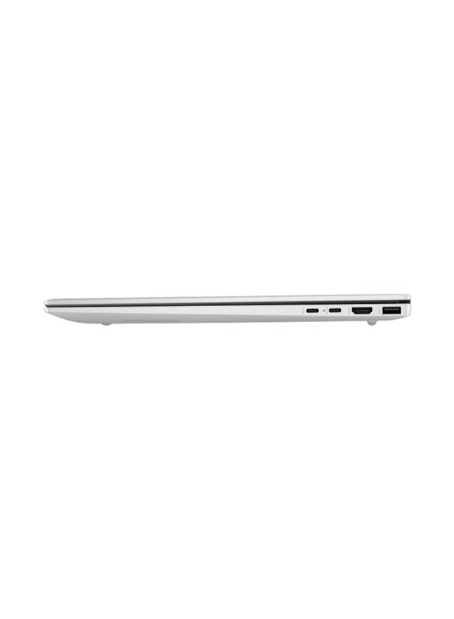 HP OmniBook 5 16-af1003nx AI Laptop With 16 Inch 2K (1920x1200) Display, Core Ultra 7 255U Processor/16GB RAM DDR5/1TB SSD/Integrated Graphics/Windows 11 Home/ English/Arabic Glacier Silver Aluminum - Image 4