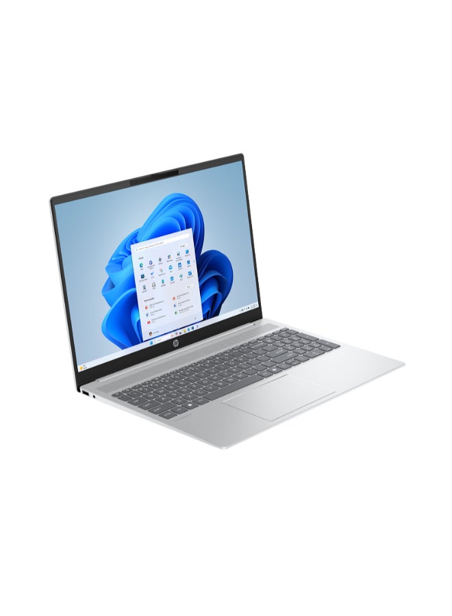 HP OmniBook 5 16-af1003nx AI Laptop With 16 Inch 2K (1920x1200) Display, Core Ultra 7 255U Processor/16GB RAM DDR5/1TB SSD/Integrated Graphics/Windows 11 Home/ English/Arabic Glacier Silver Aluminum - Image 3