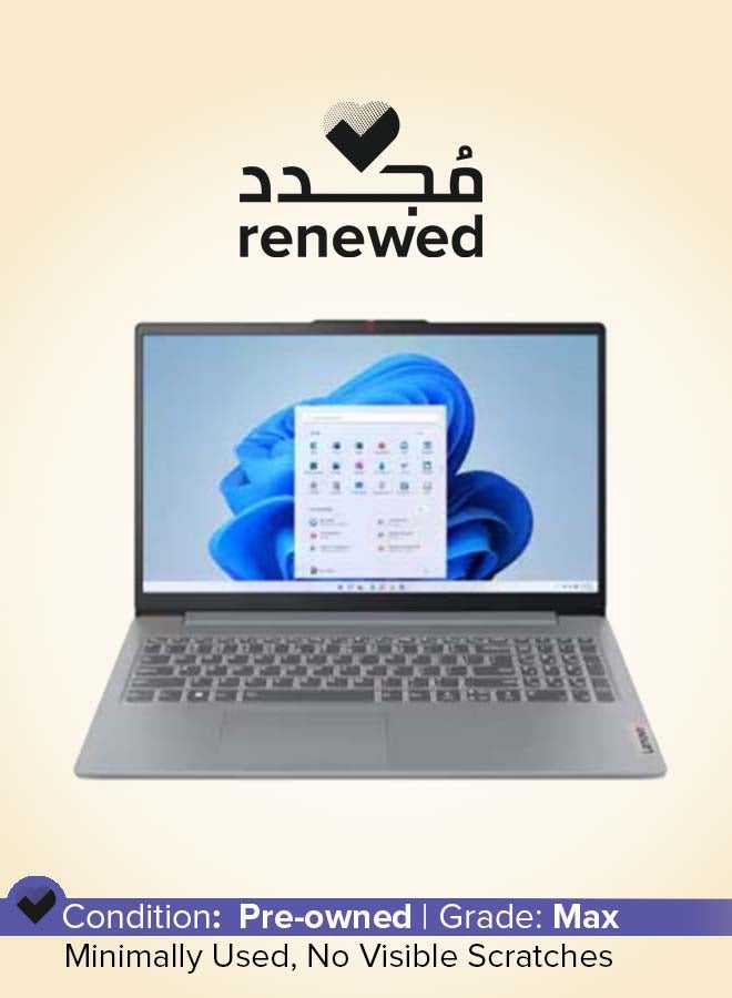 Lenovo Renewed - Ideapad Slim 3 Laptop With 15.6 Inch Full HD (1920x1080) Display, Intel Core i3-N305 Processor/8GB RAM DDR5/512GB SSD/Windows 11 Pro/ Arctic Grey - Image 1