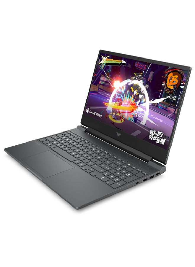 HP Renewed - Victus 15-fb3704nx Gaming Laptop With 15.6 Inch Full HD(1920X1080) Display, AMD Ryzen 5-8645HS Processor/ 16GB RAM DDR5/512GB SSD/4GB Nvidia GeForce RTX 2050 Graphics/Windows 11/ English/Arabic Mica Silver - Image 3