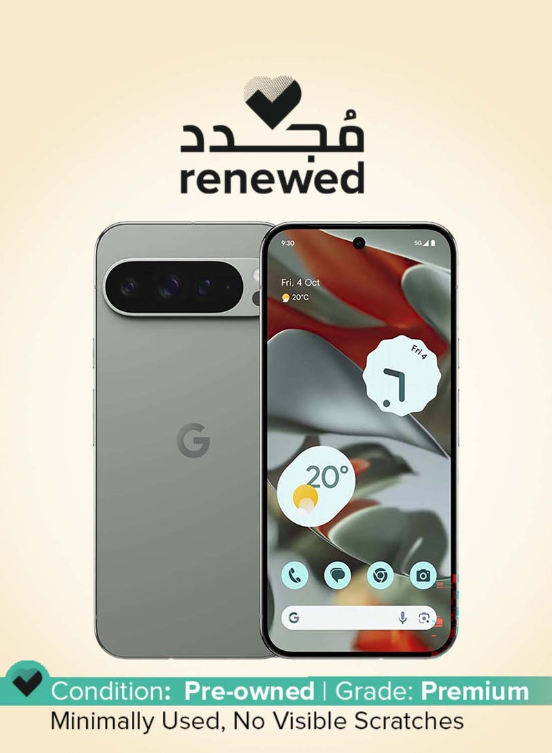 جوجل مجدد - بيكسل 9 برو XL ثنائي الشريحة هازيل 16 جيجابايت رام 256 جيجابايت 5G - النسخة الدولية - Image 1