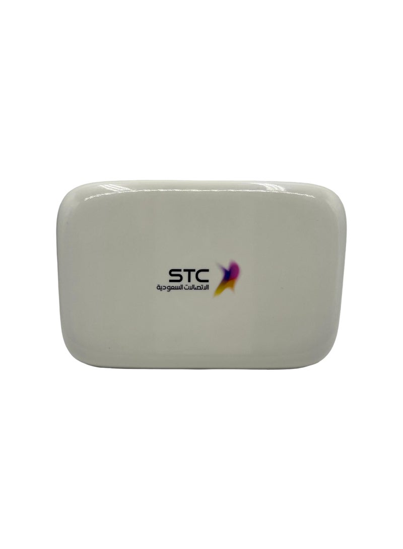 STC Quick Net MyFi Mobile Router LTE Cat6 CA "Supports All Networks Mobily - Etisalat - Zain" with Speed Upto 300 Mbps - E5786s-63a | White - Image 2