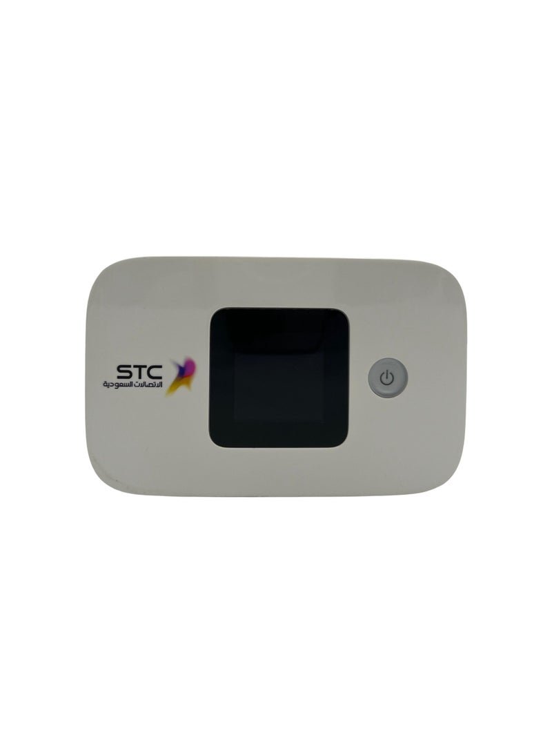 STC Quick Net MyFi Mobile Router LTE Cat6 CA "Supports All Networks Mobily - Etisalat - Zain" with Speed Upto 300 Mbps - E5786s-63a | White - Image 1