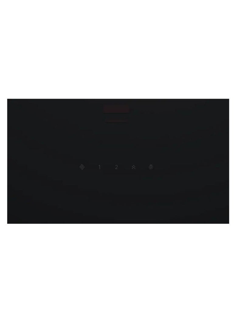 BOSCH 90 cm Series 6 Wall Cooker Hood, 700 m³/h Boost, Angled Glass 234 W DWK97PJ60M black - Image 2