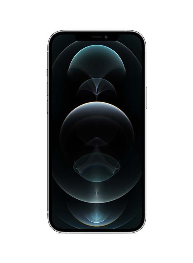 ابل  Renewed - iPhone 12 Pro Max With Facetime 128GB Silver 5G - International Specs - Image 2
