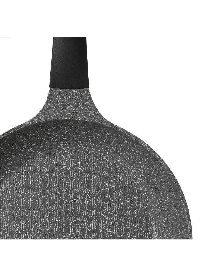 نيو فلام Neoflam Cookware Set, Granite Polygon, 9 Pieces, Pink Marble Pink Marble Pot (20 - 22 - 24 - 26 ) Pan 26cm - Image 4