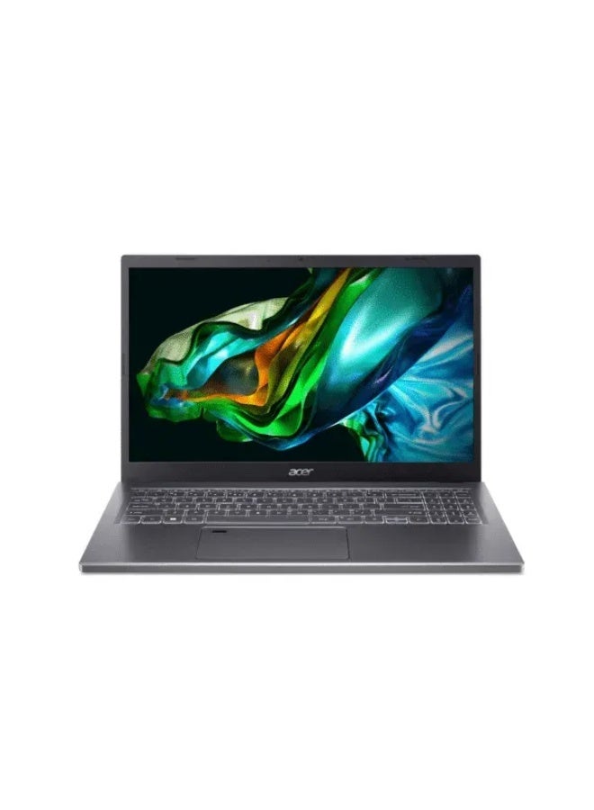 Acer ASPIRE 5 A15  Business Laptop With 15.6-Inch Full HD Display,Core i5-13420H Processor/16GB RAM/512GB SSD/Intel UHD Graphics/Windows 11 Pro (Upgraded Version) English/Arabic silver - Image 1
