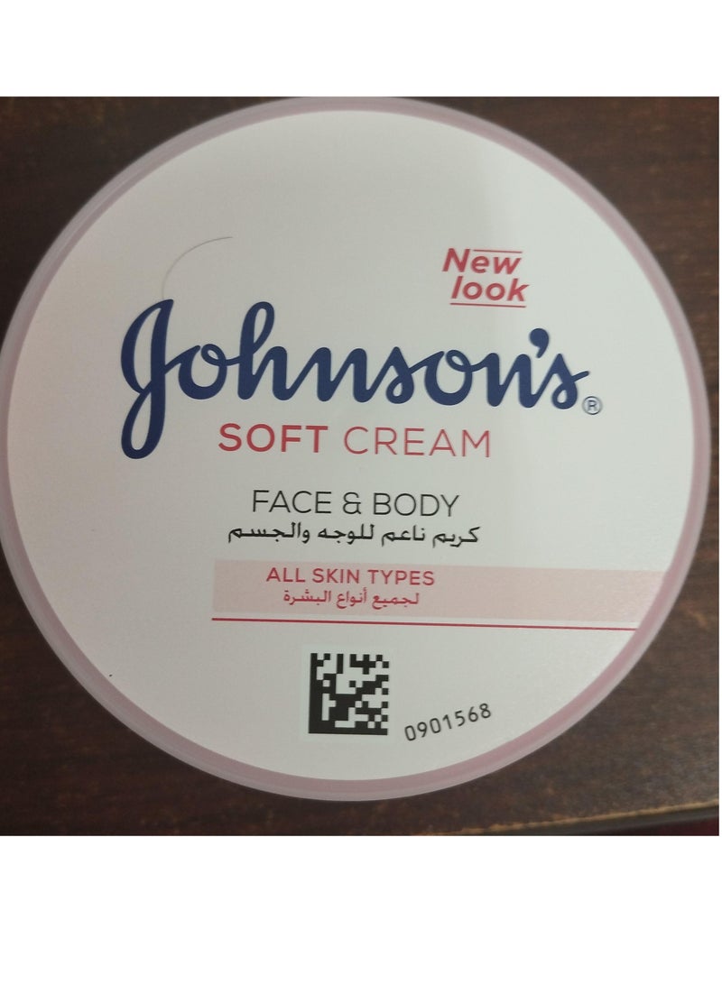 جونسون Soft Cream Face & Body 100ml