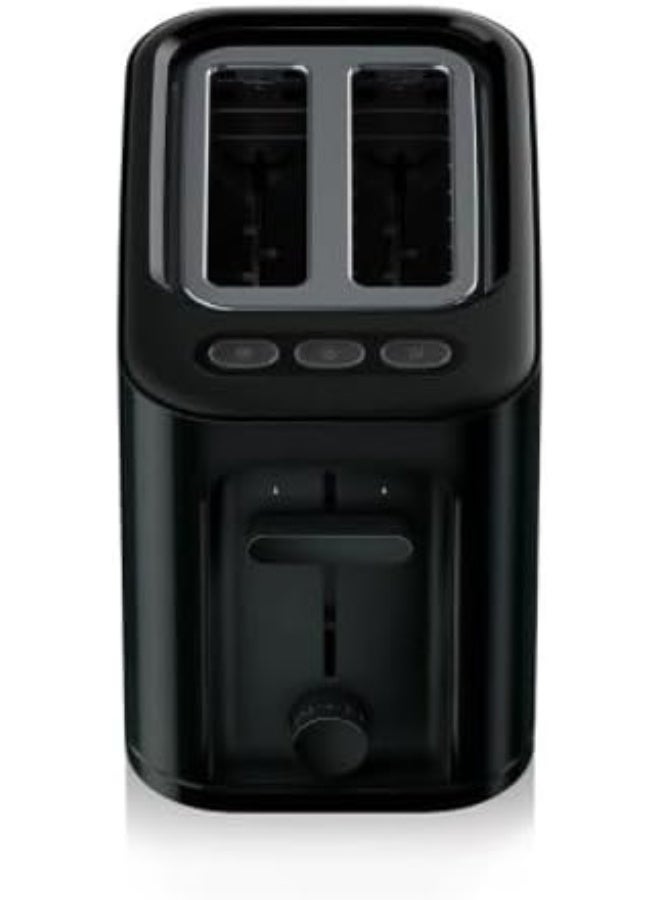 براون Toaster, Double Slot, Removable Crumb Tray, Warm-up and Defrost Function, 7 Roasting Levels, Separate Bun Attachment, Black 1000 W HT3010BK black - Image 3