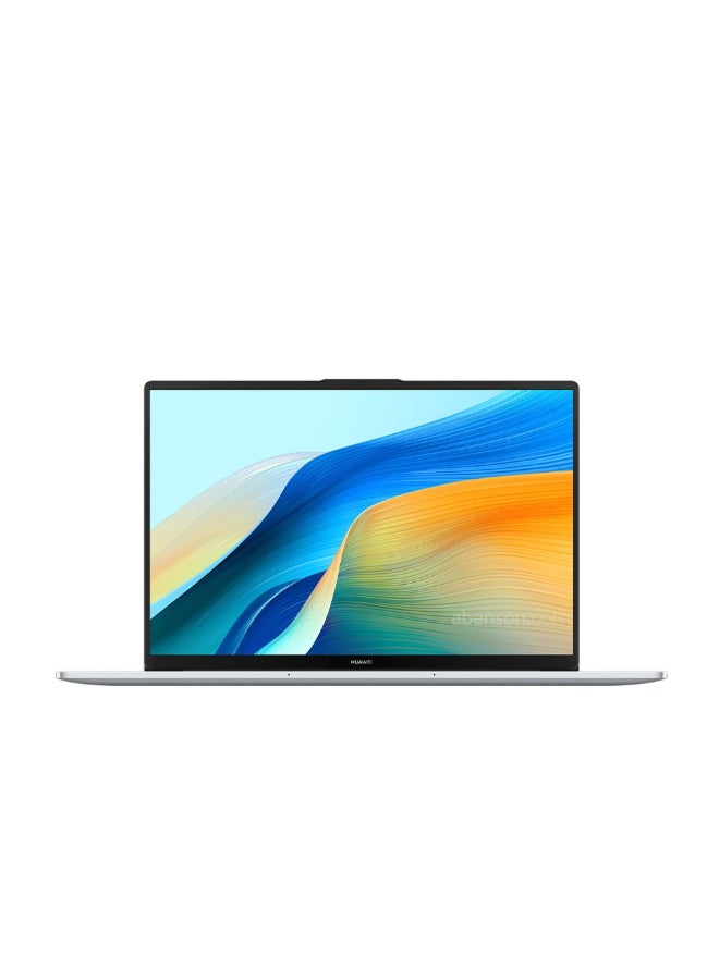 HUAWEI MateBook D16 (Upgraded Version) Laptop With 16 Inch Full HD (1920x1080) Display, Core i5-12450H Processor/8GB RAM DDR5/512GB SSD/Intel UHD Graphics/Windows 11 Pro + Microsoft Office (Pre-Installed)/ English/Arabic Mystic Silver - Image 3