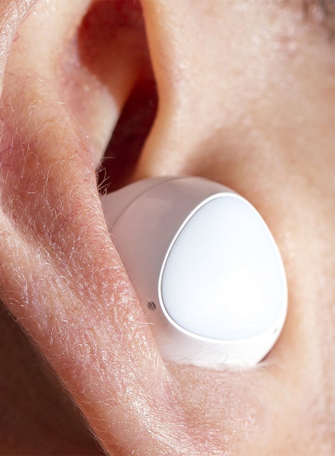 مارجون Premium Buds Plus True Wireless Bluetooth Hands Free Sport Edition for Z Flip 7 Off White-3 - Image 4