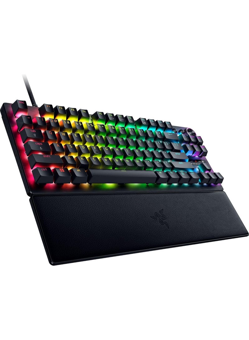 RAZER Huntsman V3 Pro 8KHz Analog Optical Esports Black Gaming Keyboard With Wrist Rest, Razer Analog Optical Switches Gen-2, Razer Snap Tap, True 8000 Hz HyperPolling | RZ03-05530100-R3M1 black - Image 2