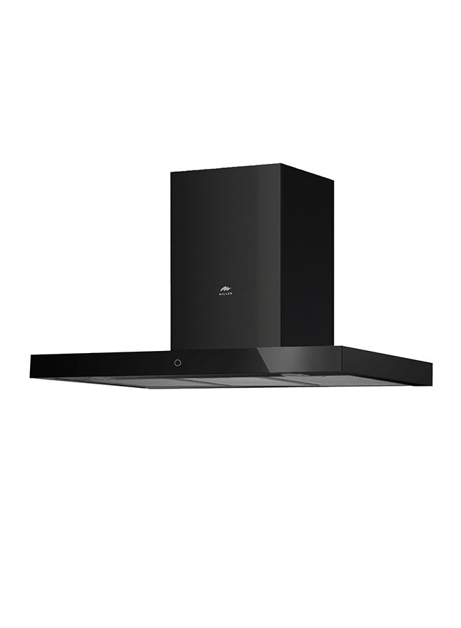 ميلين شفاط ميلين 90 سم زجاج أسود / هيكل مطلي 1000م³/ساعة - MKH 901 BB، ضمان 3 سنوات - Image 1