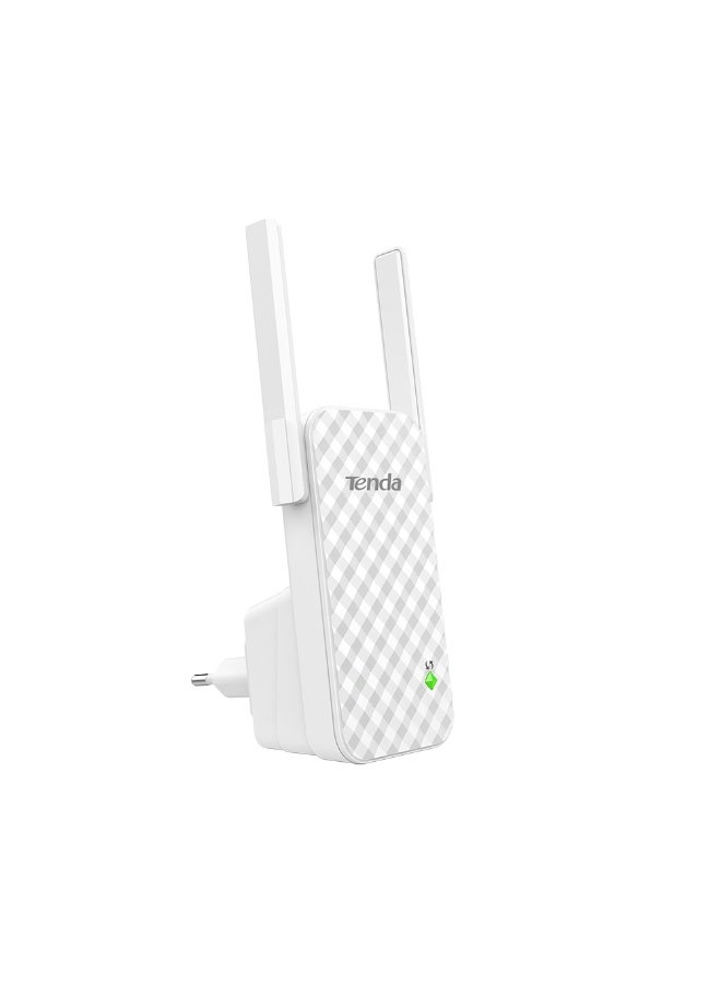 Tenda A9 N300 Universal Range Extender, Broadband/Wi-Fi Extender, Wi-Fi Booster/Hotspot, Plug and Play white - Image 1