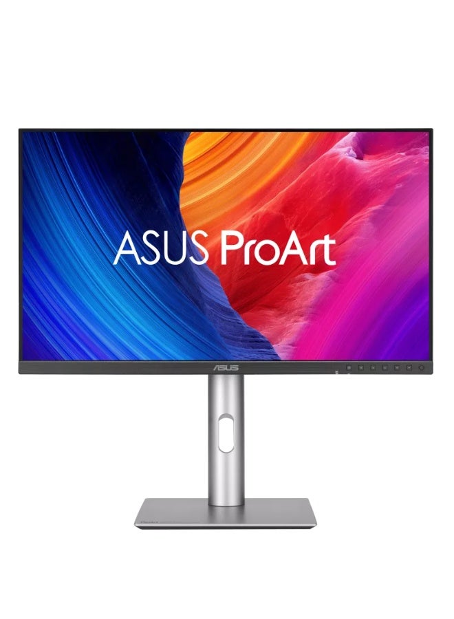 ASUS ProArt PA32QCV 31.5" 6K HDR600 Professional Creative Monitor, 98% DCI-P3, 100% sRGB, Thunderbolt 4, HDMI 2.1, DisplayPort 1.4, USB Hub, KVM Switch, Tilt, Swivel, Pivot, Height Adjustable, Silver | 90LM0BD0-B01K71 black - Image 1