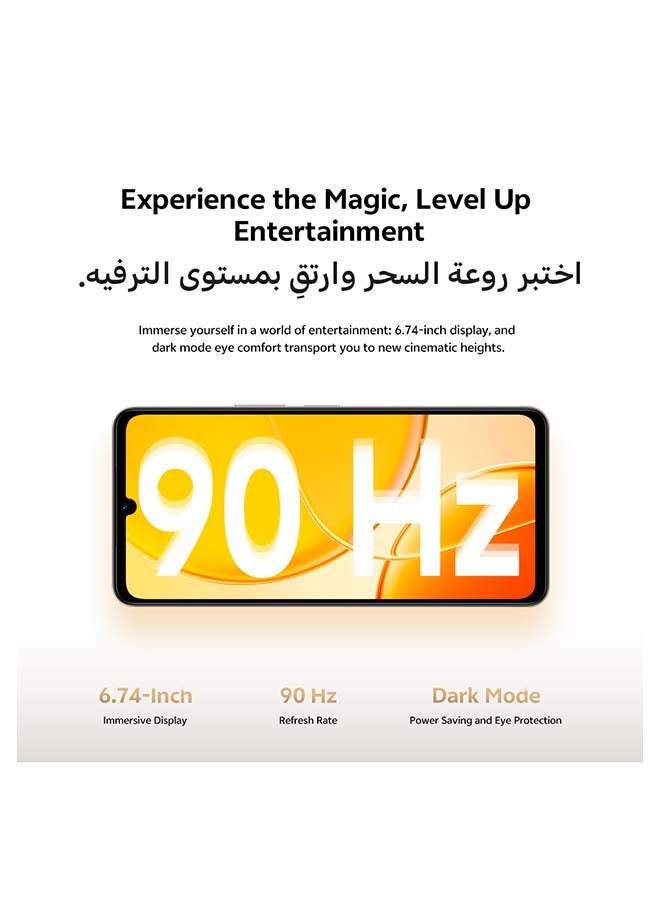 vivo Y19s 5G AI Dual SIM Titanium Gold 4GB RAM 128GB With Online Exclusive Bundle: TWS Earbuds And 24 Month Warranty - Middle East Version - Image 2