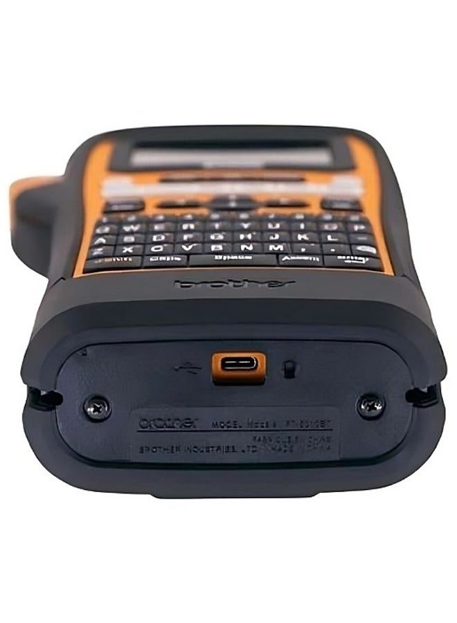 brother PT-E310BTVP P-Touch Edge Handheld Industrial Label Printer with Bluetooth and USB-C (up to 18mm Labels) yellow - Image 4