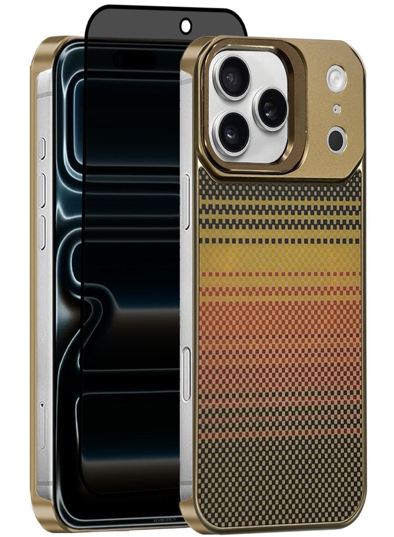 MARGOUN 2 Packs Magnetic MagSafe Case Cover for Apple iPhone 17 Pro Max - Ultra Slim Strong Protection Cover - Screen and Camera Guard - with Privacy Screen Protector - Multicolour-19 - Image 1