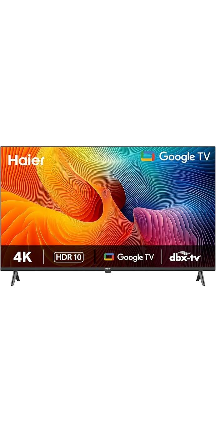 هاير 43" FHD Smart Google TV – H43K75FFX H43K75FFX black - Image 1