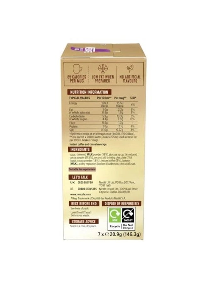 نسكافيه نموذج قهوة موكا بالشوكولاتة المزدوجة الفورية في كيس - Image 3