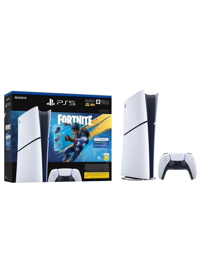 Sony PlayStation®5 Digital Edition 825GB – Fortnite Flowering Chaos Bundle - UAE Version - Image 1