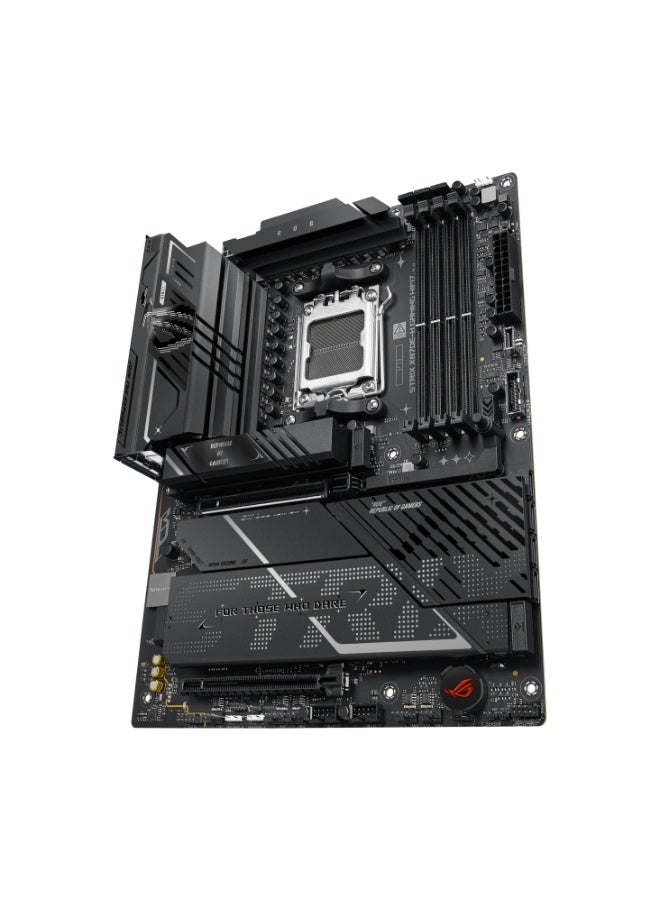 أسوس ROG Strix X870E-H Gaming WiFi7 AMD AM5 Motherboard, DDR5 8000+ MHz Support, PCIe 5.0 x16 & 4 M.2 Slots (2 PCIe 5.0), USB4 40Gbps, WiFi 7 & 5Gb LAN, Advanced VRM 16+2+1 Power Stages, ATX Gaming & Overclocking Motherboard | 90MB1M90-M0EAY0 black - Image 5
