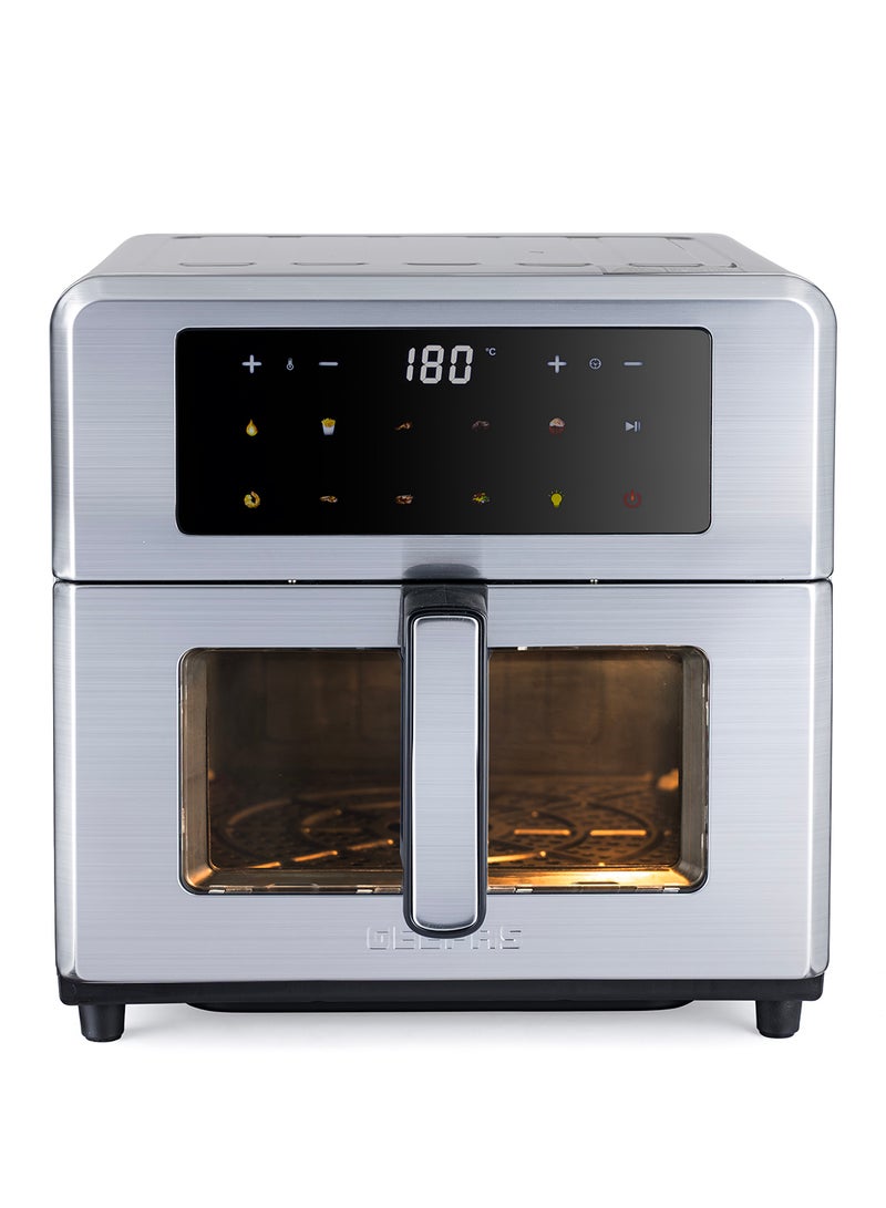 جيباس قلاية هوائية رقمية جيباس سعة 10 لتر، تسخين مزدوج، 10 أوضاع مسبقة، تحكم باللمس – GAF37546 - Image 2