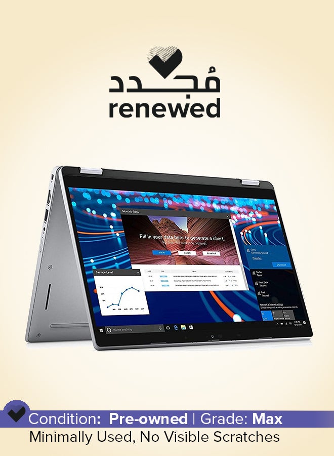 DELL Renewed - Latitude 5320 2-in-1 Convertible Laptop With 13.3-Inch FHD Touch Display,Core i5/Quad Core/11th Gen/8GB RAM/512GB SSD/Windows 10 Pro silver - Image 1