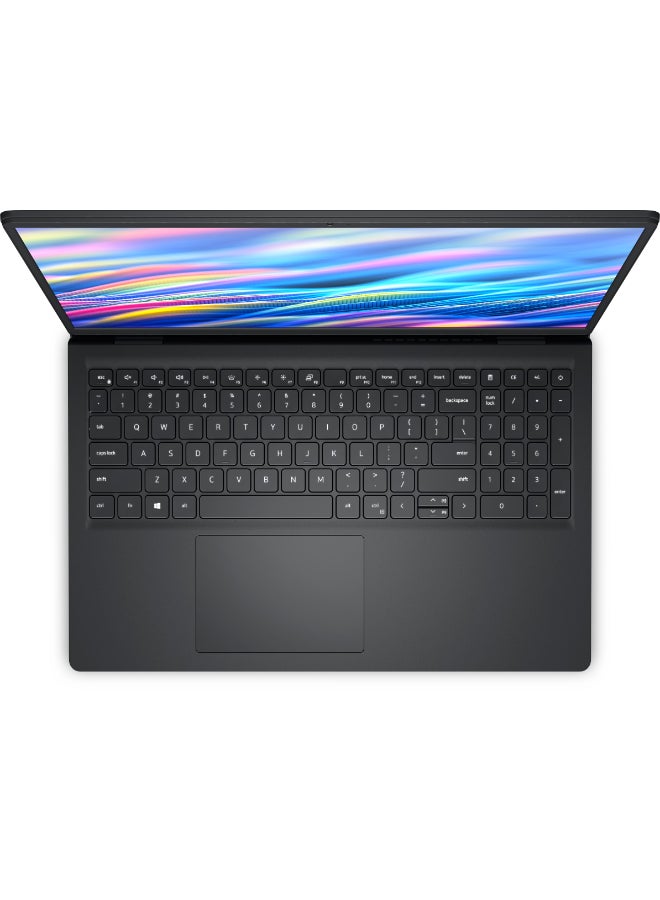 ديل Laptop With 15.6 Inch Full HD (1920X1080) Display 120Hz, Core 3-100U Processor/8GB RAM DDR4/512GB SSD/DOS(Without Windows)/Intel UHD Graphics/ English/Arabic Carbon Black - Image 4