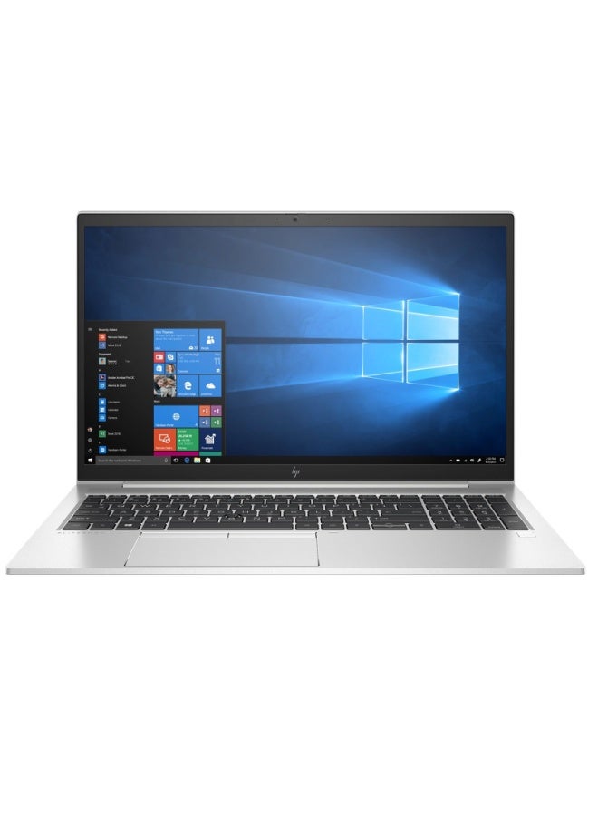 HP Renewed HP EliteBook 855 G7 Laptop, AMD Ryzen 3 Pro 4450U, 256GB SSD, 8GB RAM, AMD Radeon Graphics, 15.6 Inch Full HD IPS Display, Windows 10 Pro – English silver - Image 2