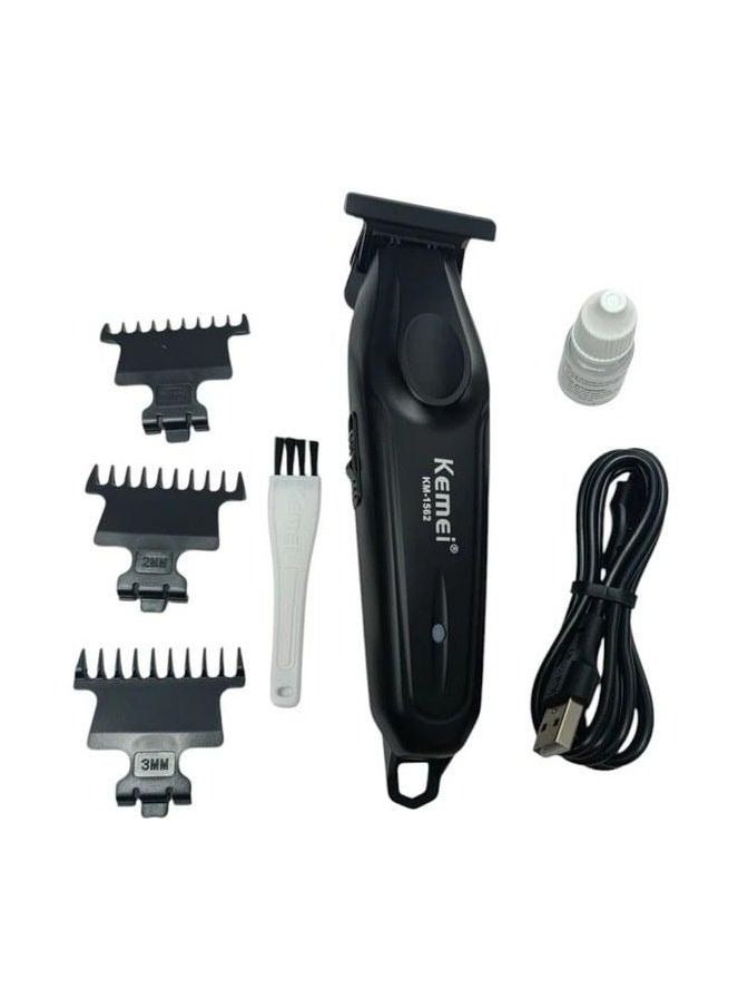 كيمي KM-1562 - ماكينة حلاقة كهربائية قابلة لإعادة الشحن للرجال - Image 2