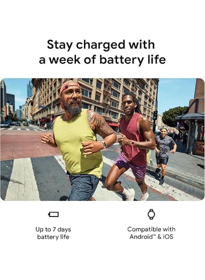 فيتبيت سوار لياقة بدنية Charge 6 مع معدل ضربات القلب، GPS، عضوية مميزة، أدوات صحية - بورسلين/فضي - Image 5