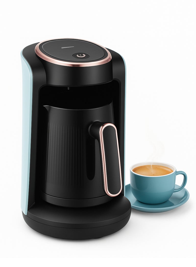 أولسنمارك صانعة القهوة التركية أولسن مارك حتى 5 أكواب | 500 مل | 600 واط | إيقاف تلقائي - Image 3