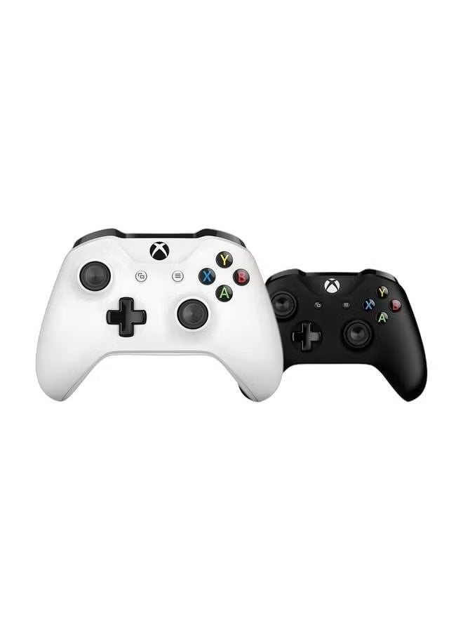 Microsoft Xbox Wireless Controller For Xbox Series X|S, Xbox One, Windows10, Android, And IOS - Black Controller +Xbox Wireless Controller white - Image 1