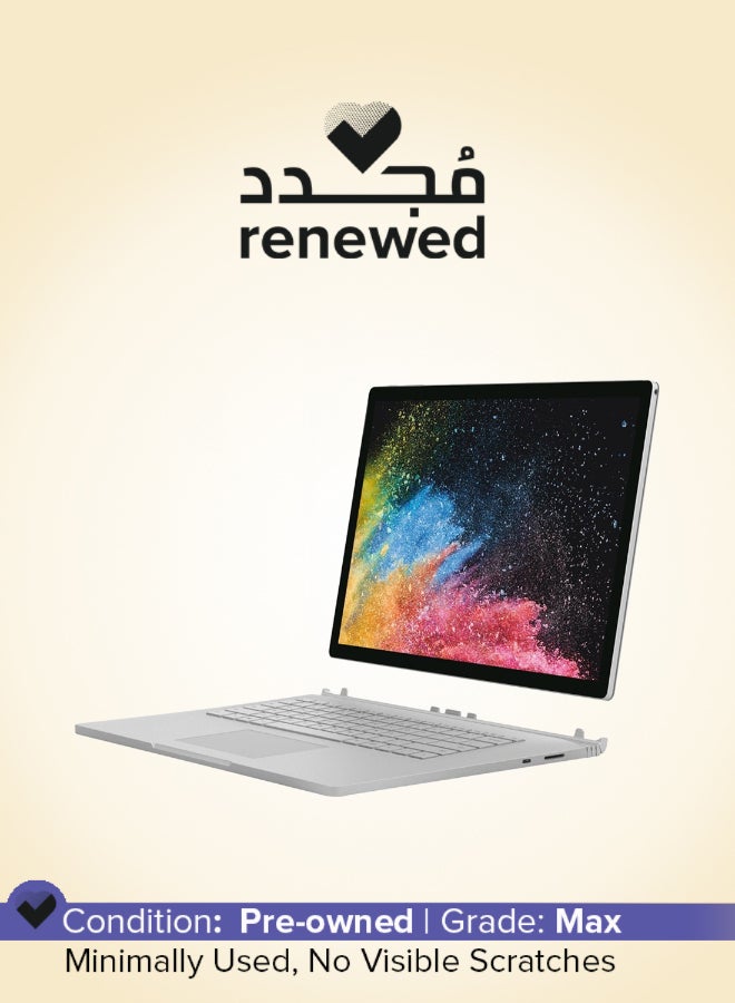 Microsoft Renewed - Surface Book 3 Laptop With 15-Inch QHD Display,Core i7 Processor/Quad Core/10th Gen/32GB RAM/1TB SSD/6GB RTX A3000/Windows 11 Grey - Image 1